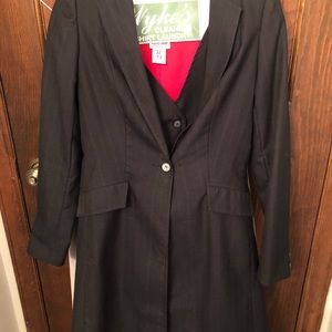 Reed Hill equestrian saddle seat 3 pc suit plus boots and homberg